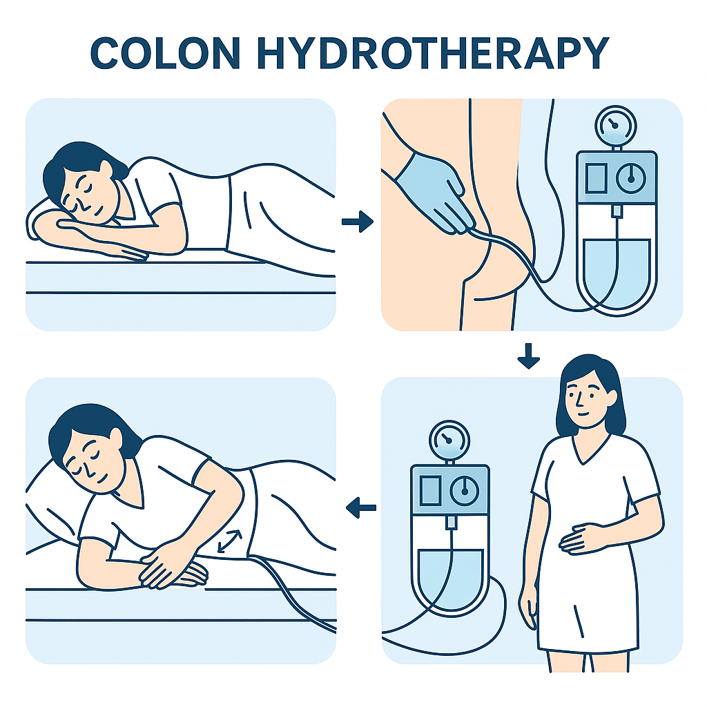 ขั้นตอนการทำ colon hydrotherapy ขั้นตอนการทำ colon hydrotherapy
