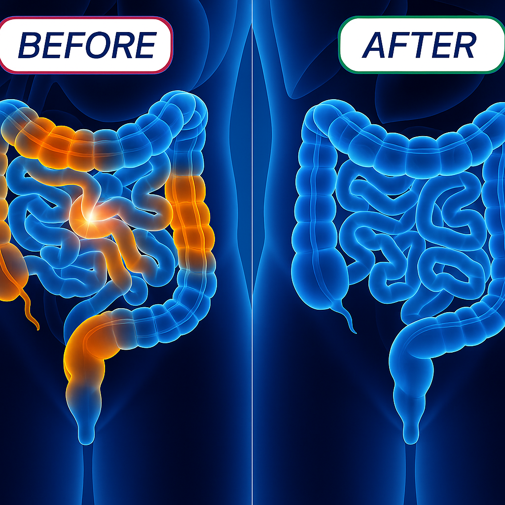 ภาพเปรียบเทียบก่อนและหลังทำ colon hydrotherapy การสวนล้างลำไส้ใหญ่ ภาพเปรียบเทียบก่อนและหลังทำ colon hydrotherapy การสวนล้างลำไส้ใหญ่